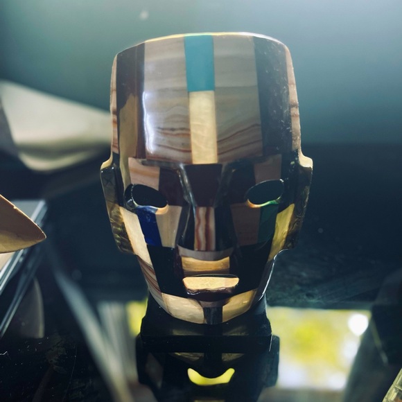 Vintage authentic Mayan/Aztec mask - Picture 2 of 5